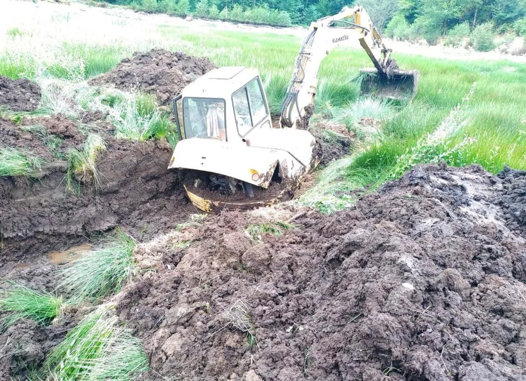 Travaux sur le site