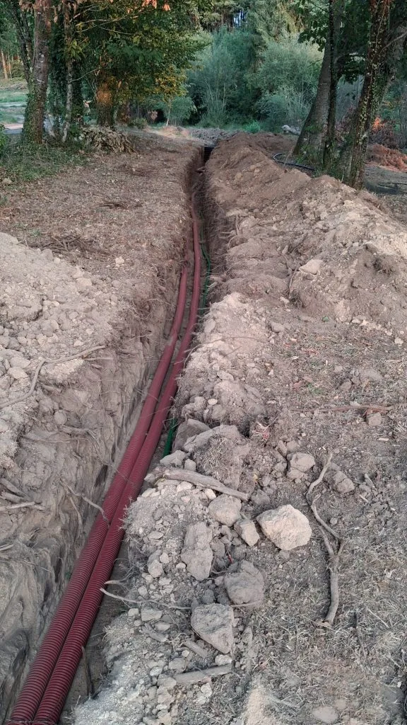 Travaux sur le site